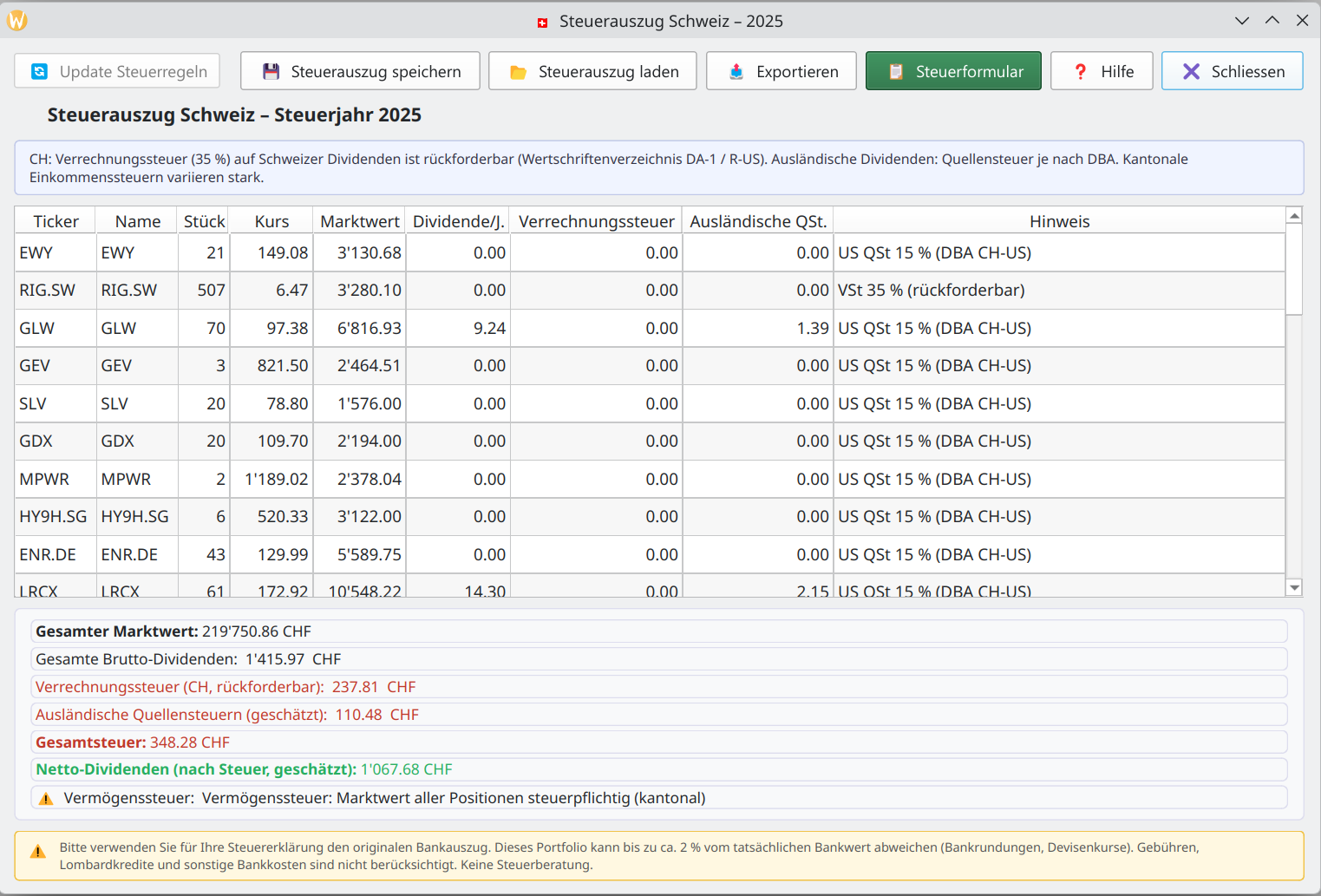 Tax Module